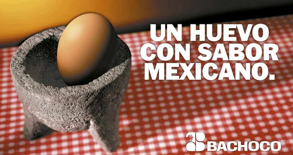 Un huevo con sabor mexicano