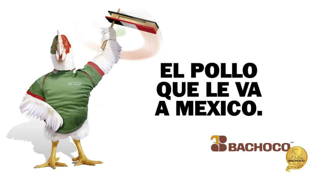 El pollo que le va a México